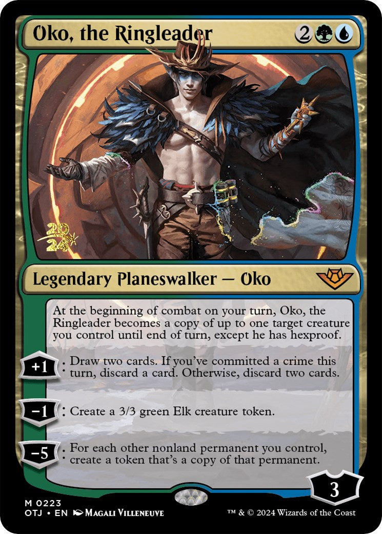 Oko, the Ringleader [Outlaws of Thunder Junction Prerelease Promos] | D20 Games