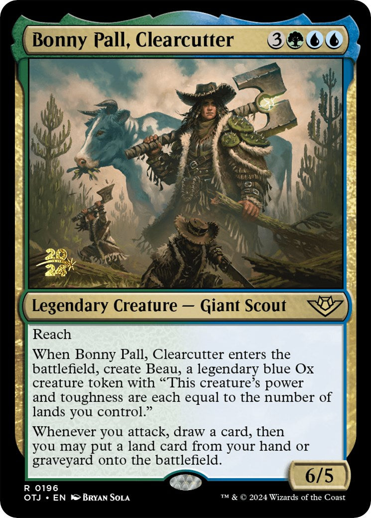 Bonny Pall, Clearcutter [Outlaws of Thunder Junction Prerelease Promos] | D20 Games