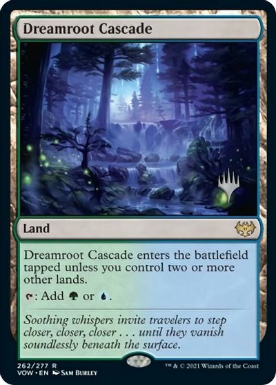 Dreamroot Cascade (Promo Pack) [Innistrad: Crimson Vow Promos] | D20 Games