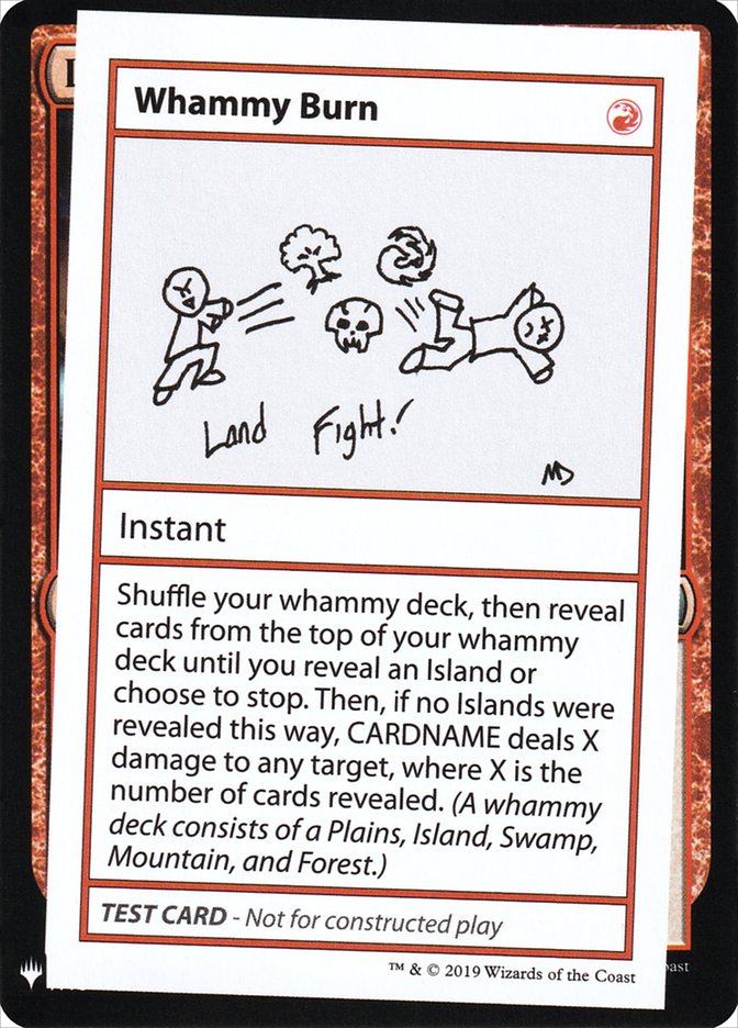 Whammy Burn [Mystery Booster Playtest Cards] | D20 Games