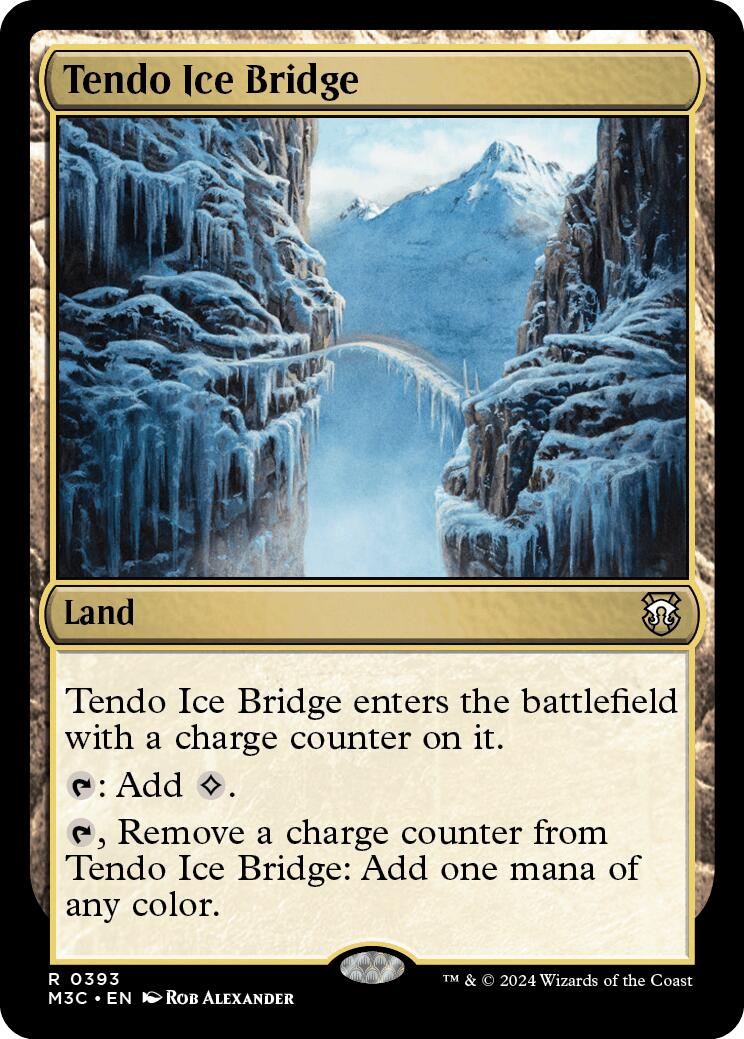 Tendo Ice Bridge [Modern Horizons 3 Commander] | D20 Games