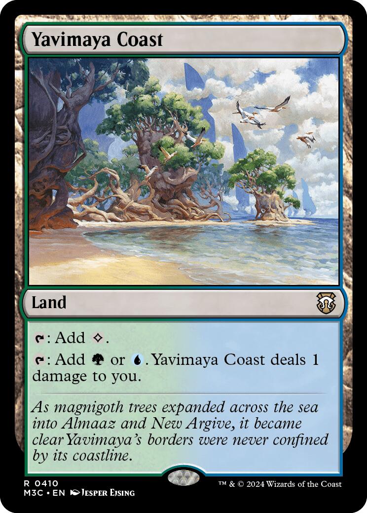 Yavimaya Coast [Modern Horizons 3 Commander] | D20 Games