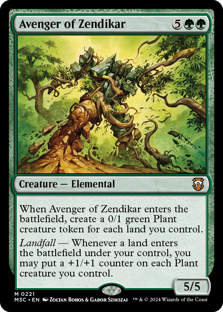 Avenger of Zendikar [Modern Horizons 3 Commander] | D20 Games