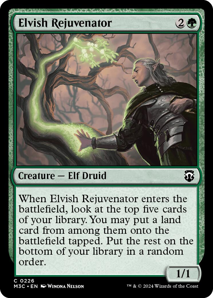 Elvish Rejuvenator [Modern Horizons 3 Commander] | D20 Games