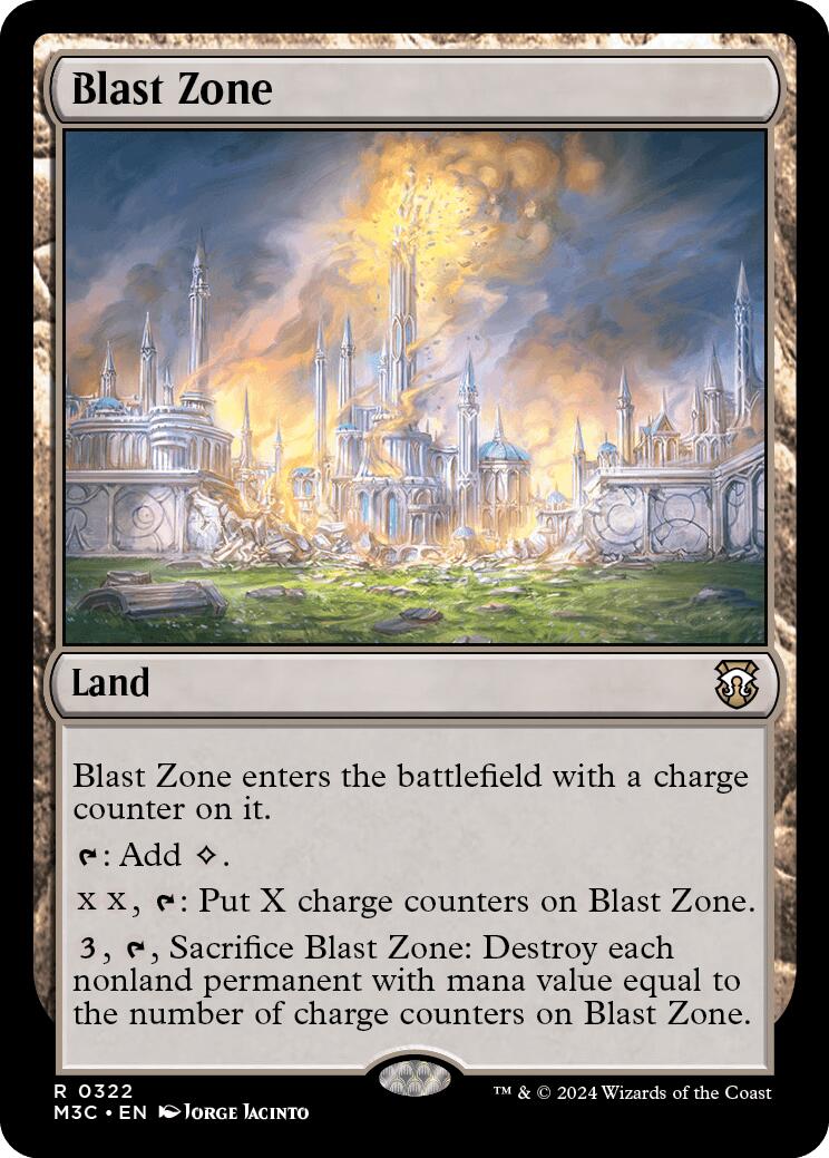 Blast Zone [Modern Horizons 3 Commander] | D20 Games