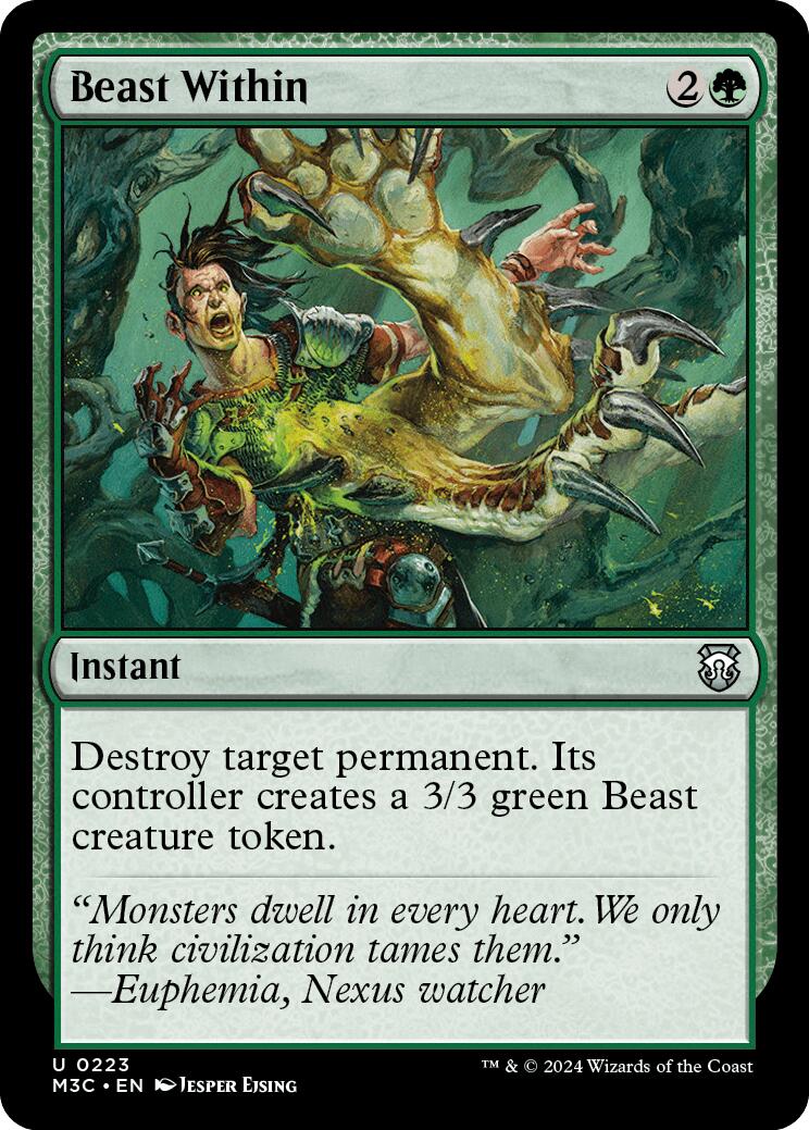 Beast Within [Modern Horizons 3 Commander] | D20 Games