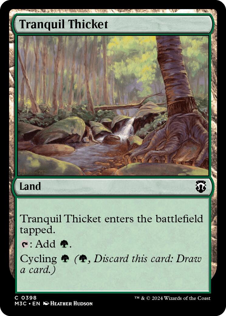 Tranquil Thicket [Modern Horizons 3 Commander] | D20 Games