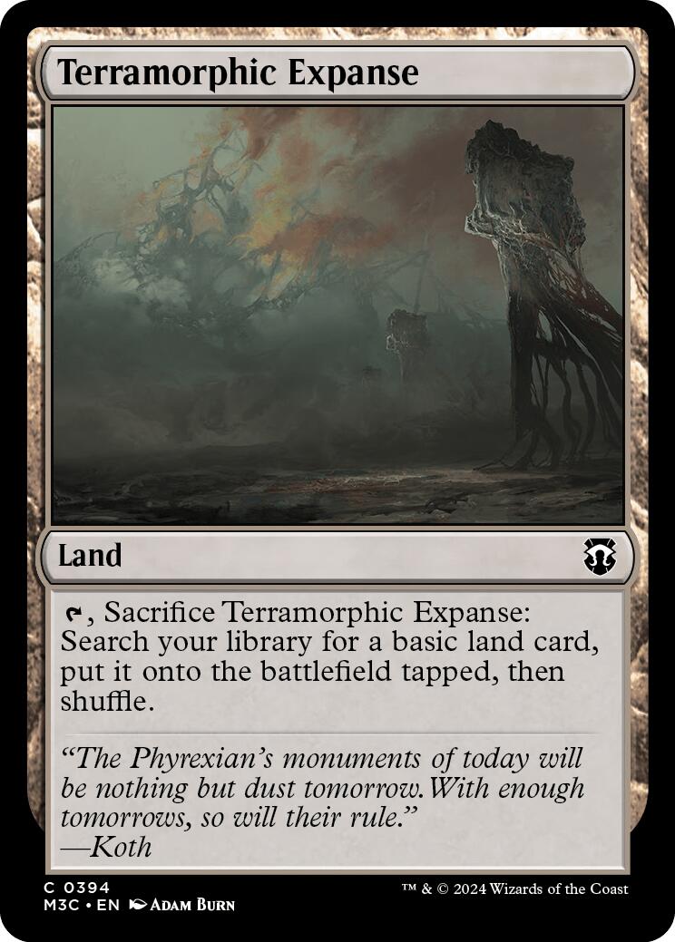 Terramorphic Expanse [Modern Horizons 3 Commander] | D20 Games