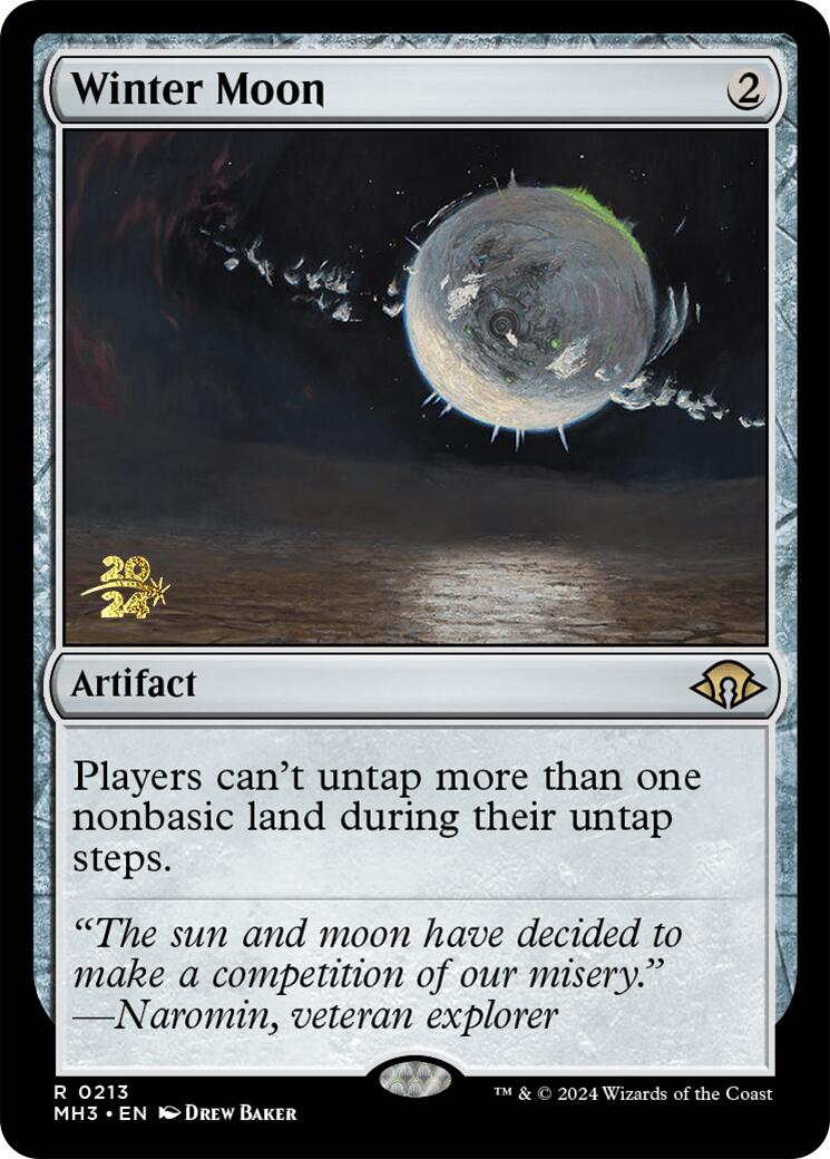 Winter Moon [Modern Horizons 3 Prerelease Promos] | D20 Games