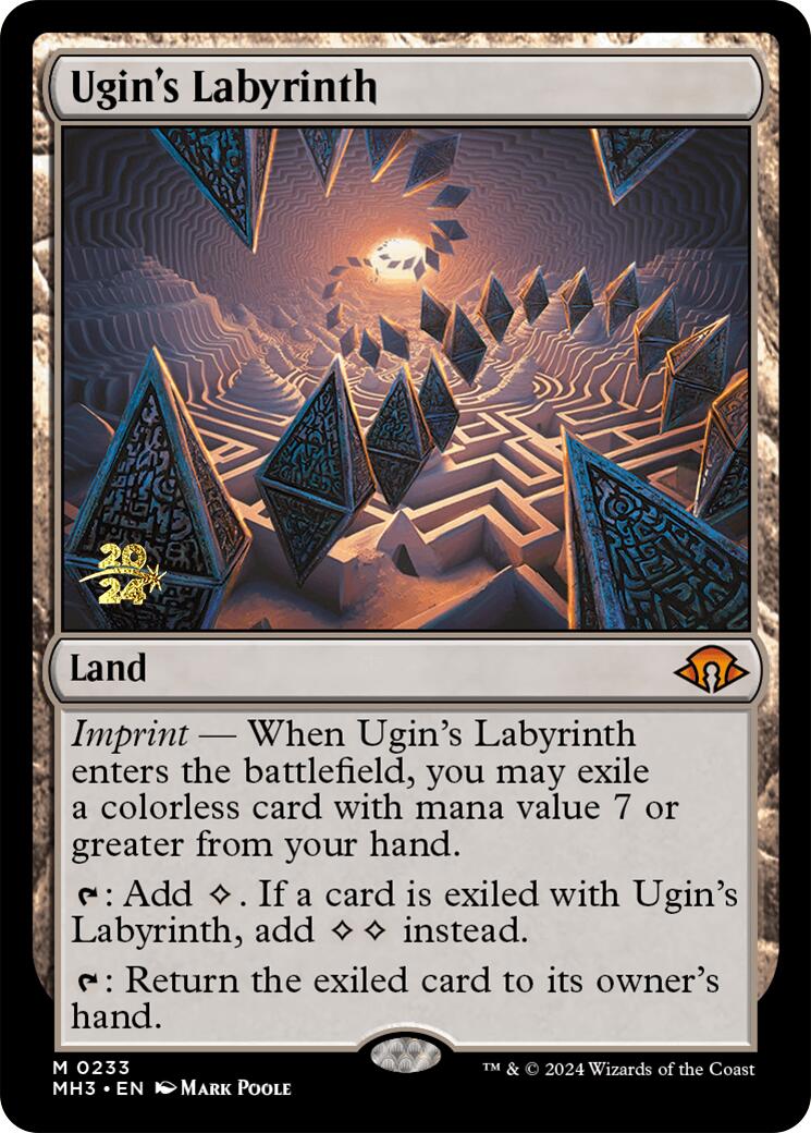 Ugin's Labyrinth [Modern Horizons 3 Prerelease Promos] | D20 Games