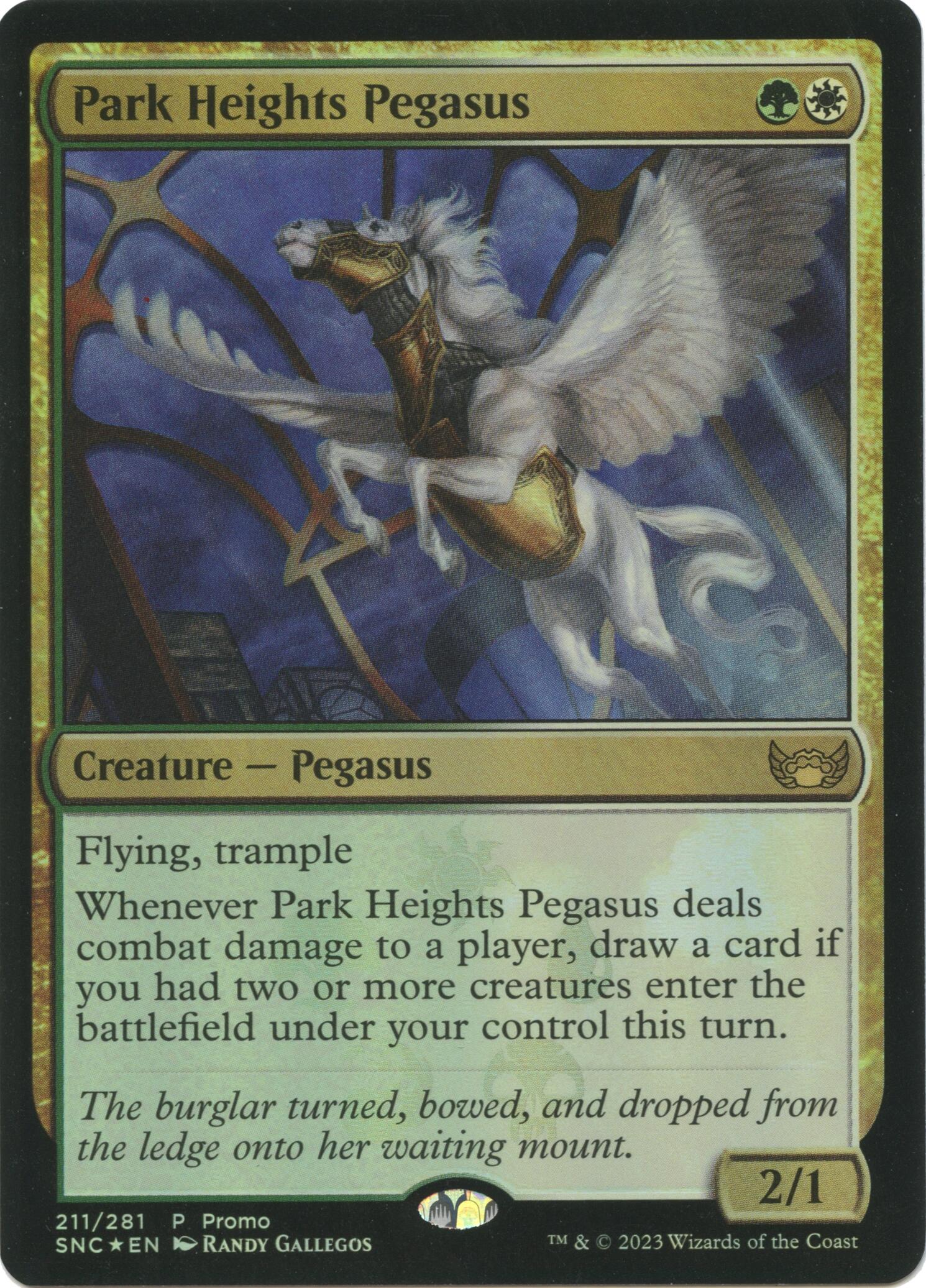 Park Heights Pegasus [Media Promos] | D20 Games