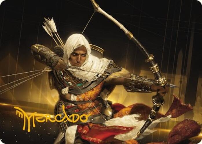 Bayek of Siwa Art Card (Gold-Stamped Signature) [Assassin's Creed Art Series] | D20 Games