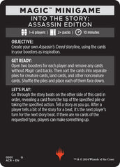 Into The Story: Assassin Edition (Magic Minigame) [Assassin's Creed Minigame] | D20 Games