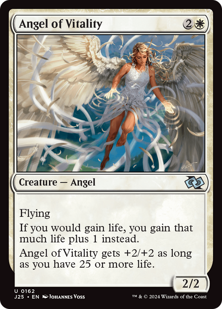 Angel of Vitality [Foundations Jumpstart] | D20 Games