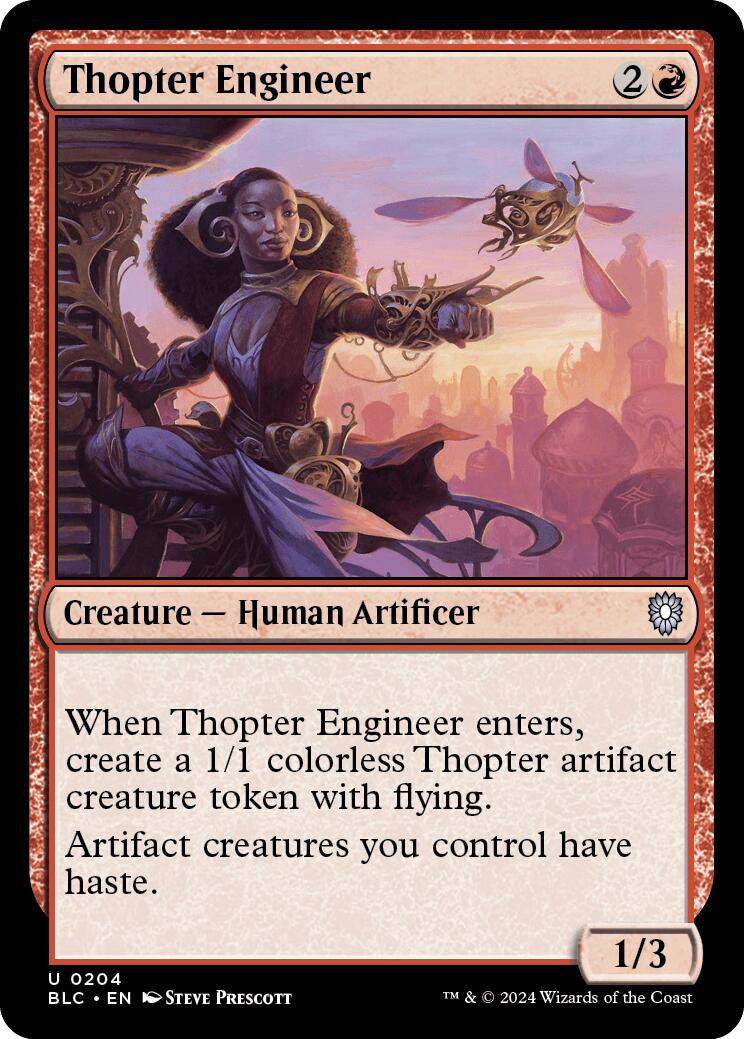 Thopter Engineer [Bloomburrow Commander] | D20 Games