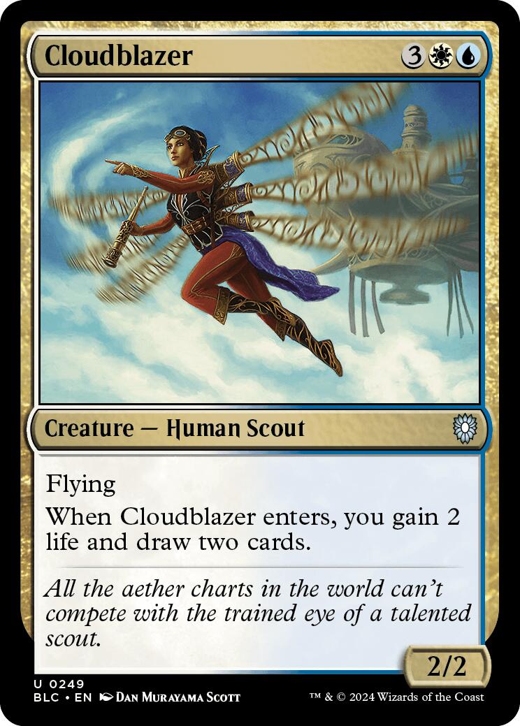 Cloudblazer [Bloomburrow Commander] | D20 Games