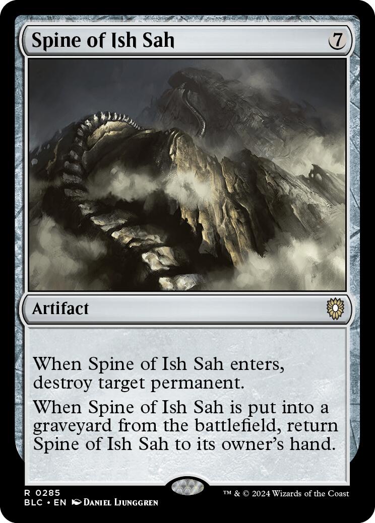 Spine of Ish Sah [Bloomburrow Commander] | D20 Games