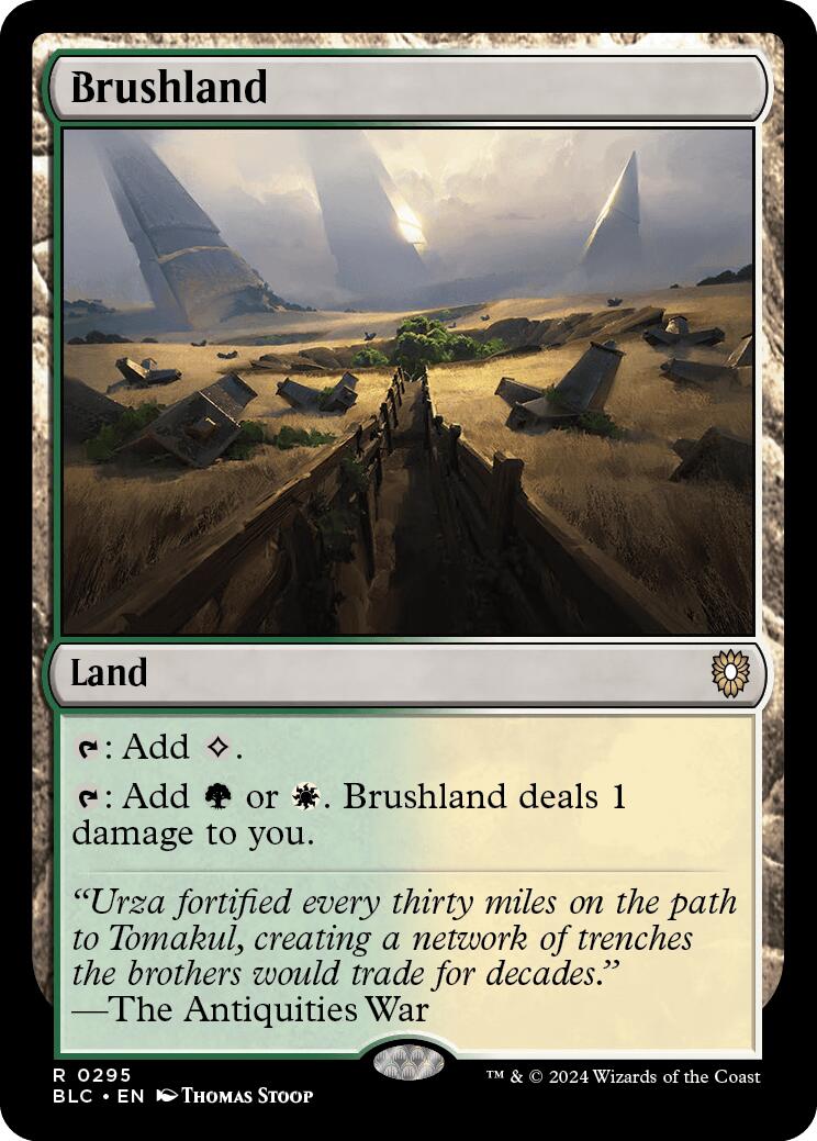 Brushland [Bloomburrow Commander] | D20 Games