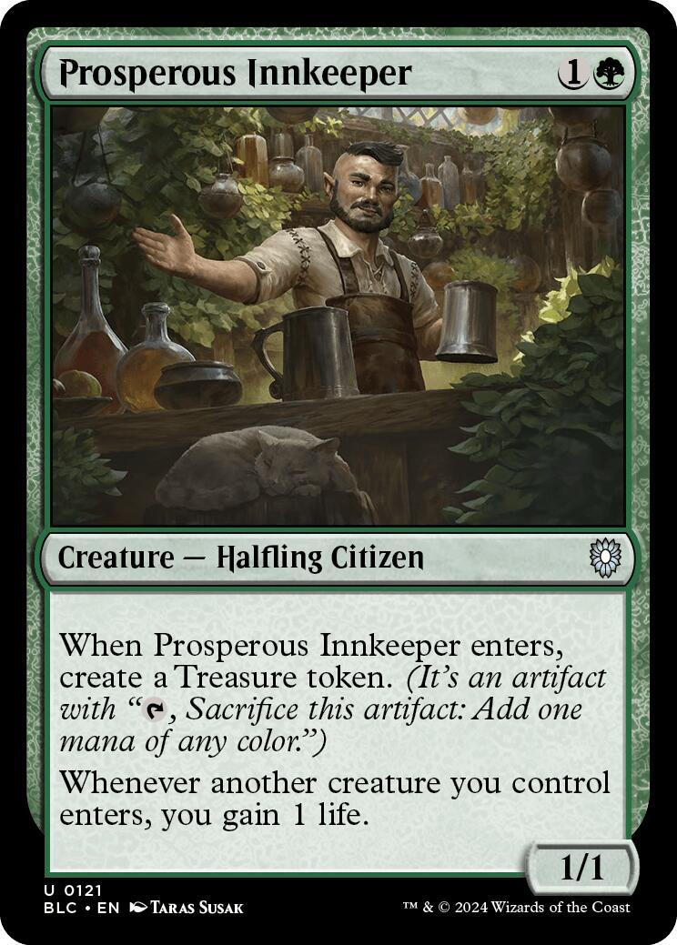 Prosperous Innkeeper [Bloomburrow Commander] | D20 Games