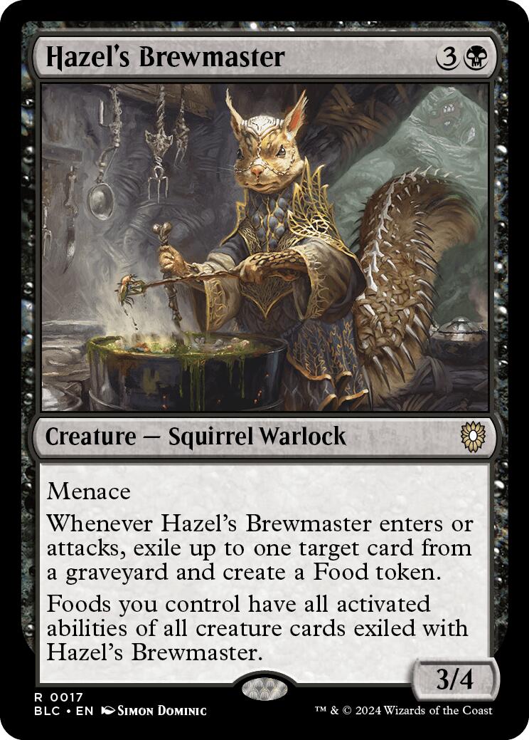 Hazel's Brewmaster [Bloomburrow Commander] | D20 Games