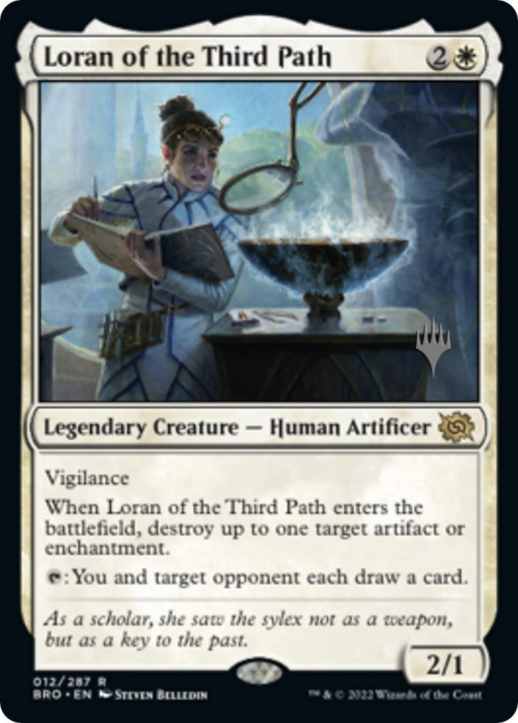 Loran of the Third Path (Promo Pack) [The Brothers' War Promos] | D20 Games