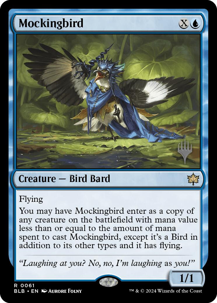 Mockingbird (Promo Pack) [Bloomburrow Promos] | D20 Games