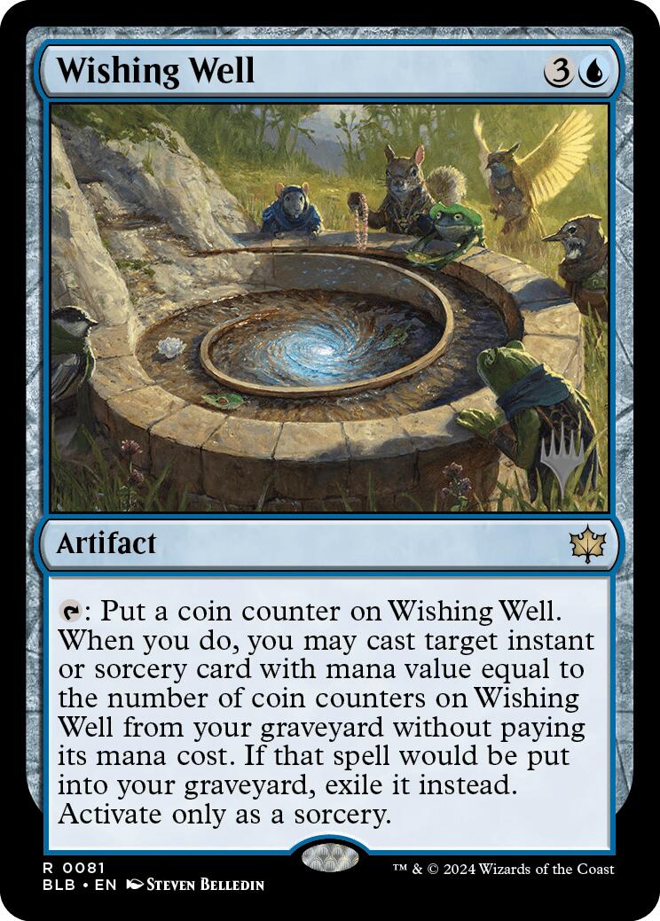 Wishing Well (Promo Pack) [Bloomburrow Promos] | D20 Games