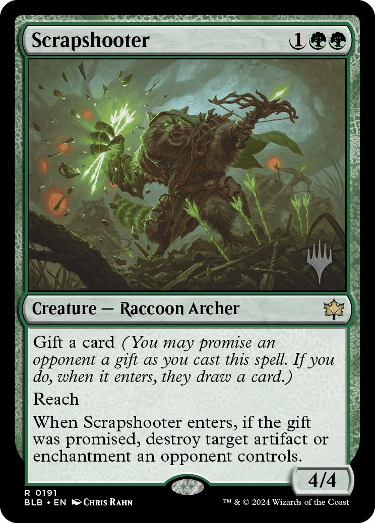 Scrapshooter (Promo Pack) [Bloomburrow Promos] | D20 Games