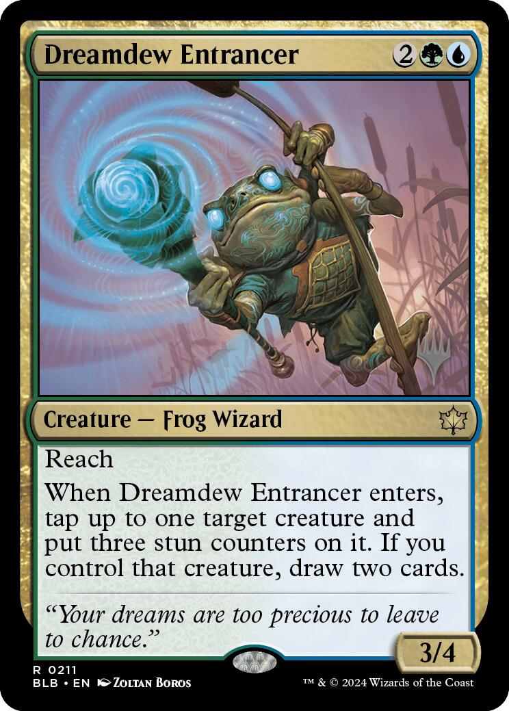 Dreamdew Entrancer (Promo Pack) [Bloomburrow Promos] | D20 Games