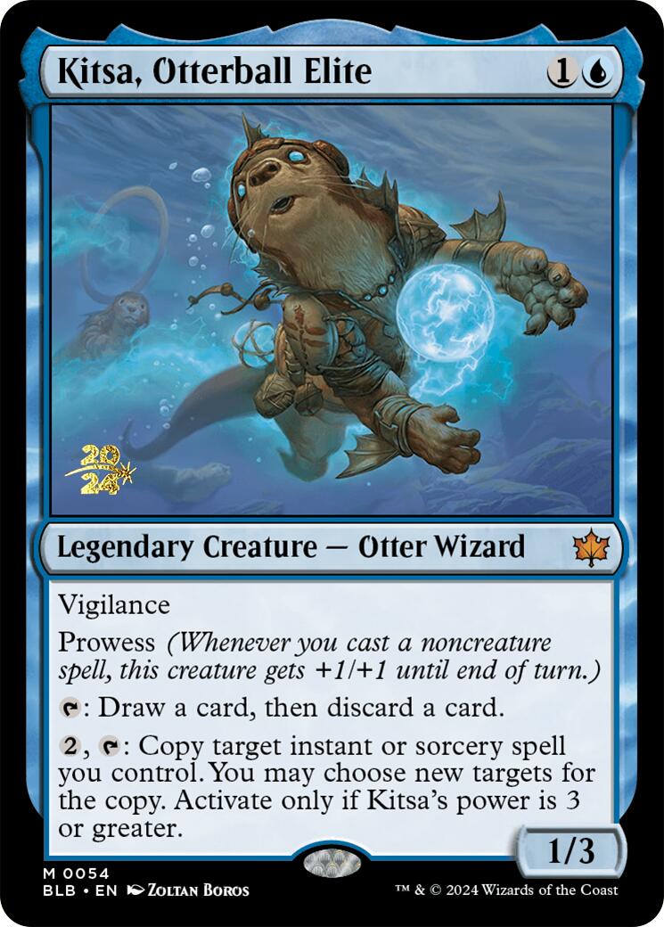 Kitsa, Otterball Elite [Bloomburrow Prerelease Promos] | D20 Games