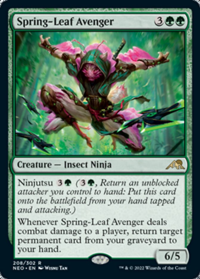 Spring-Leaf Avenger [Kamigawa: Neon Dynasty] | D20 Games