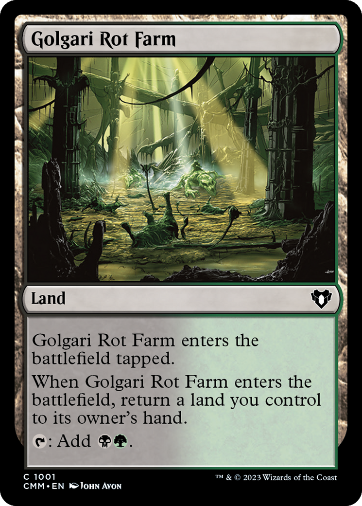 Golgari Rot Farm [Commander Masters] | D20 Games