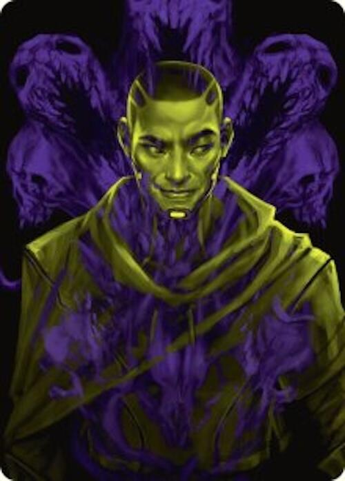 Kaito, Bane of Nightmares Art Card [Duskmourn: House of Horror Art Series] | D20 Games