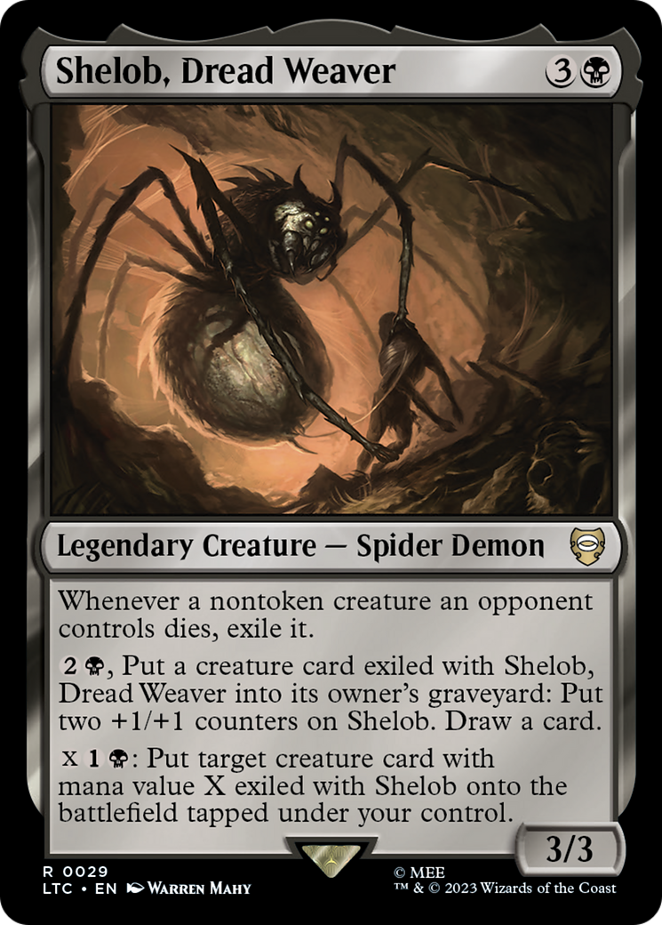 Shelob, Dread Weaver [The Lord of the Rings: Tales of Middle-Earth Commander] | D20 Games