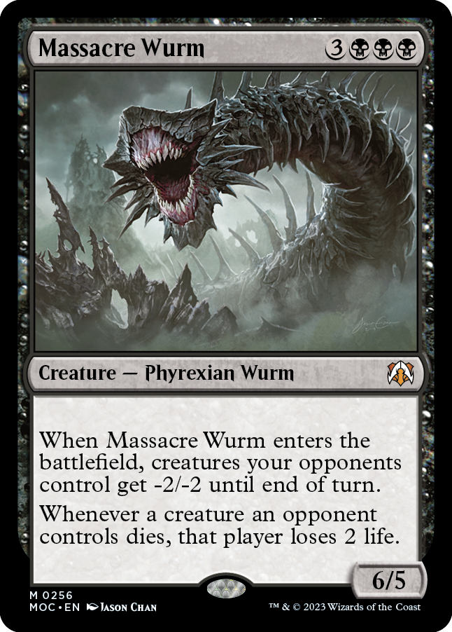 Massacre Wurm [March of the Machine Commander] | D20 Games