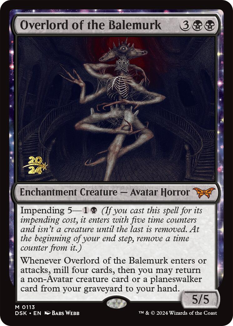 Overlord of the Balemurk [Duskmourn: House of Horror Prerelease Promos] | D20 Games