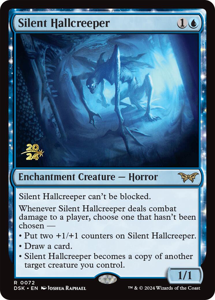 Silent Hallcreeper [Duskmourn: House of Horror Prerelease Promos] | D20 Games