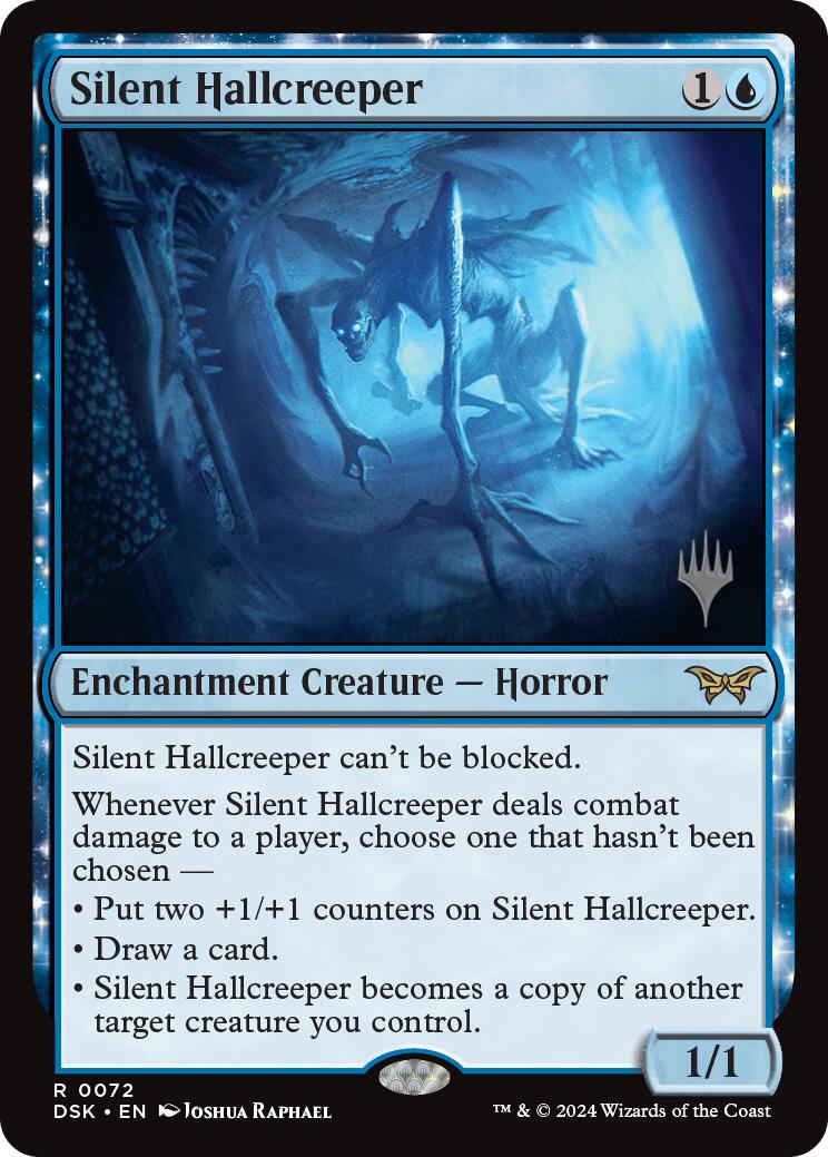 Silent Hallcreeper [Duskmourn: House of Horror Promos] | D20 Games