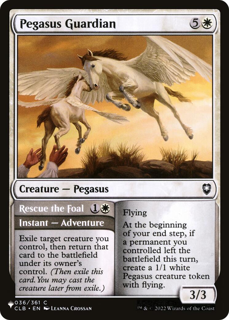 Pegasus Guardian [The List] | D20 Games