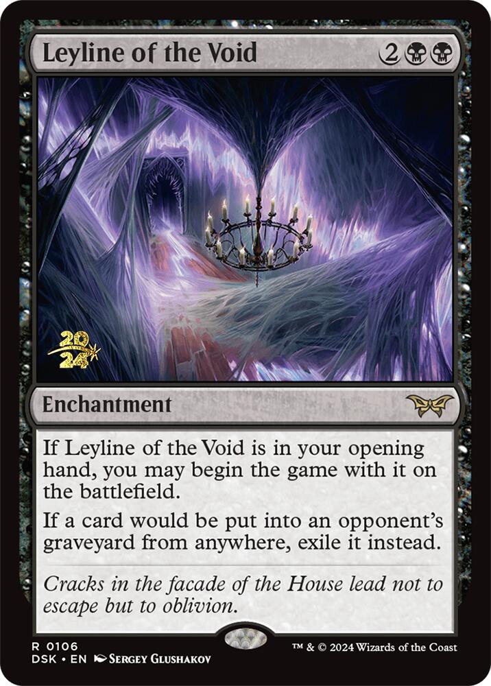 Leyline of the Void (0106) [Duskmourn: House of Horror Prerelease Promos] | D20 Games