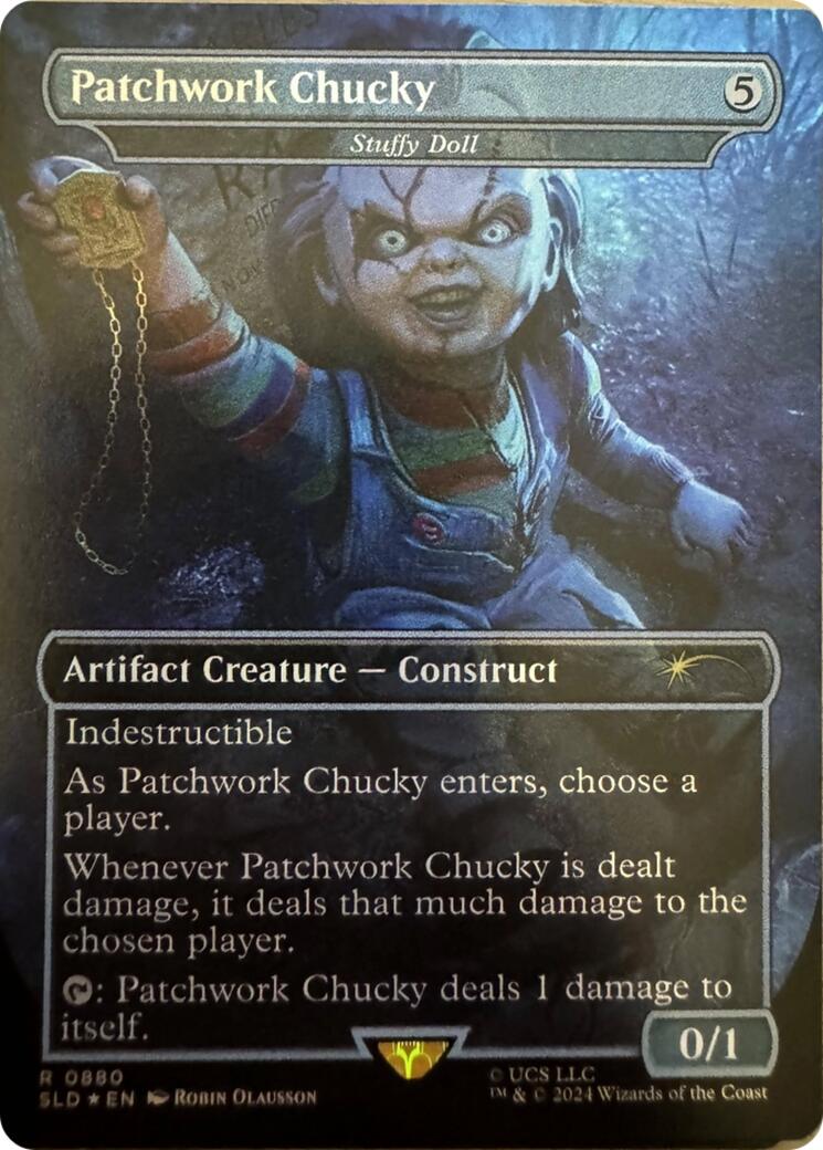 Patchwork Chucky - Stuffy Doll [Secret Lair Drop Series] | D20 Games