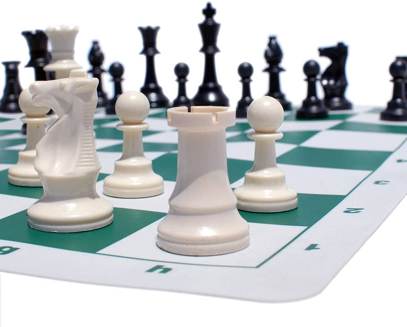 Weighted Tournament Chess Set, 3.75 in.