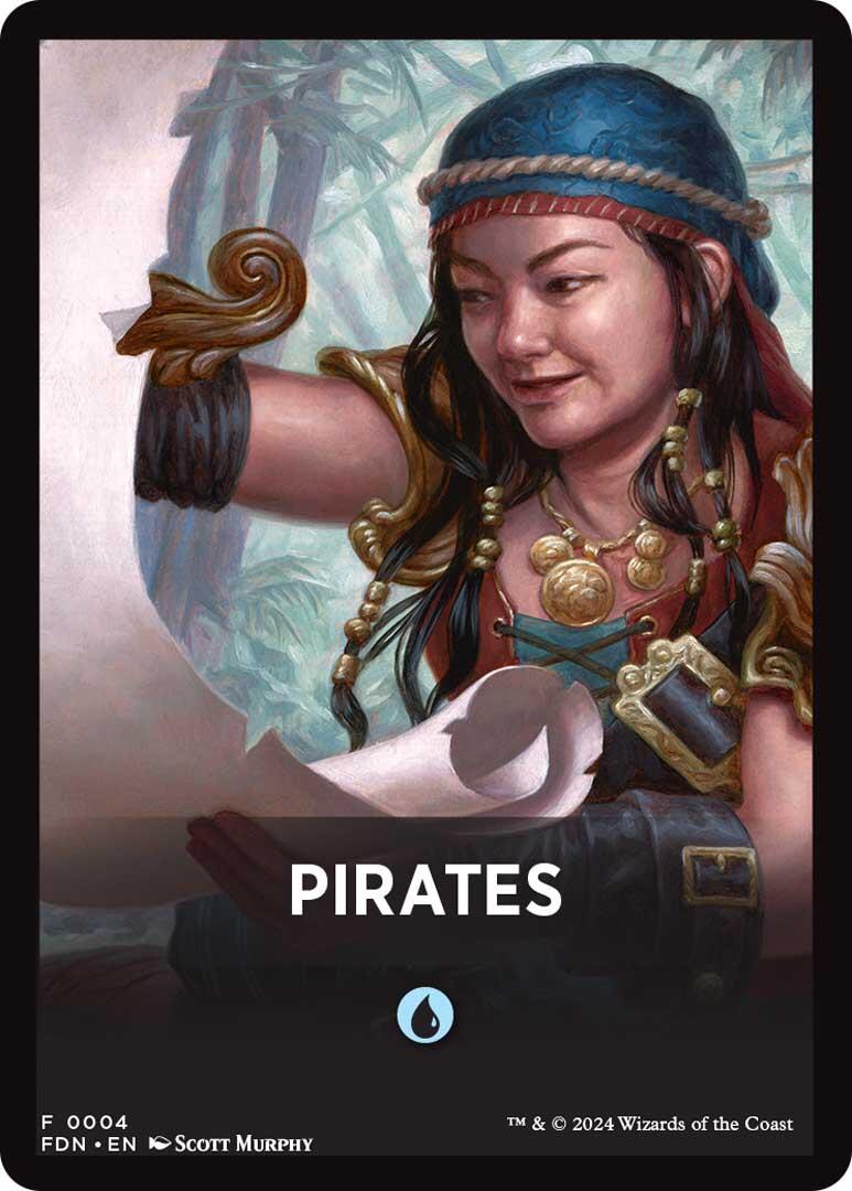 Pirates Theme Card [Foundations Tokens] | D20 Games
