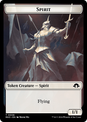 Eldrazi Spawn // Spirit (0008) Double-Sided Token [Modern Horizons 3 Tokens] | D20 Games