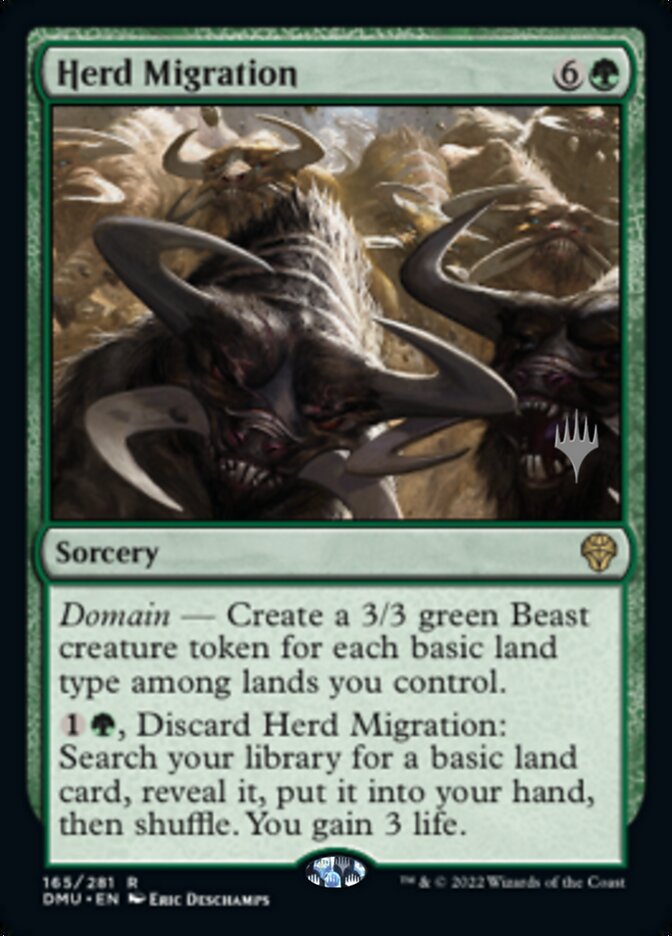 Herd Migration (Promo Pack) [Dominaria United Promos] | D20 Games