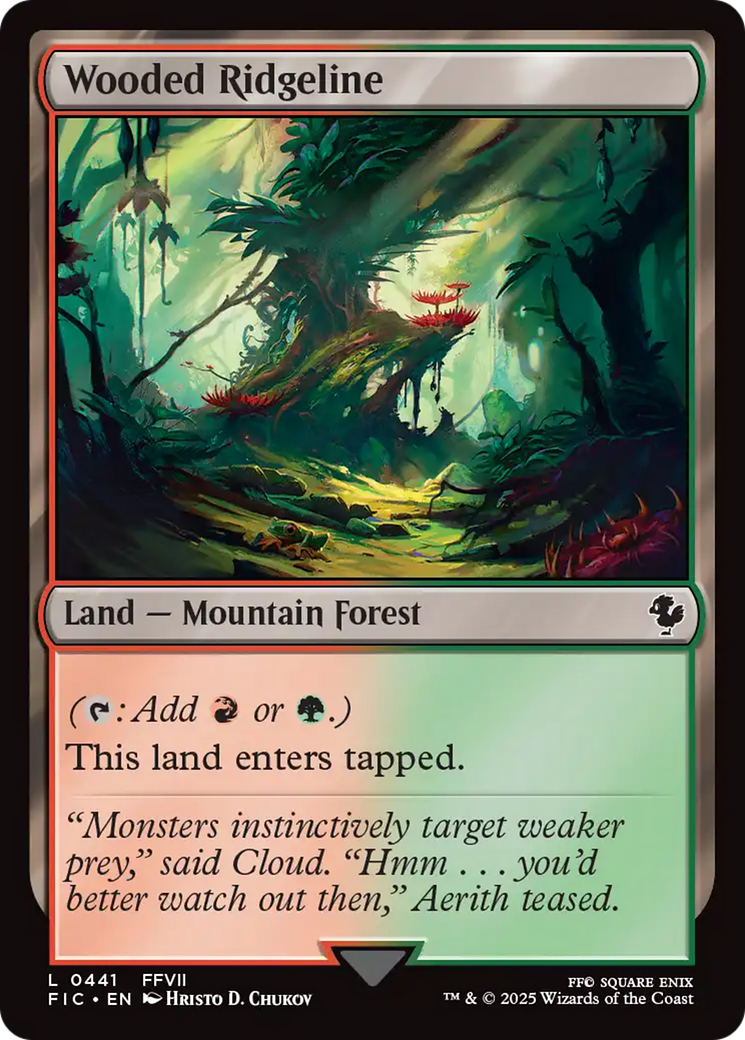 Wooded Ridgeline [FINAL FANTASY Commander] | D20 Games