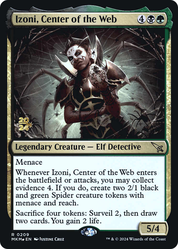 Izoni, Center of the Web [Murders at Karlov Manor Prerelease Promos] | D20 Games