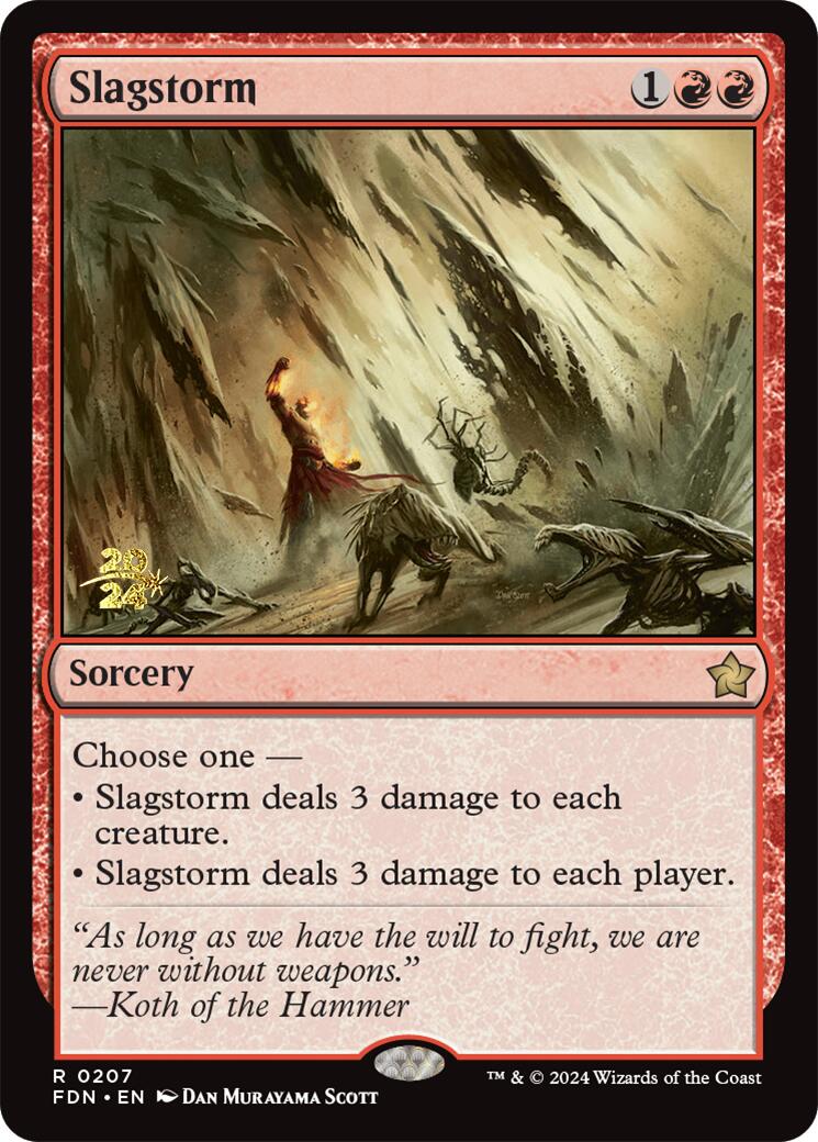 Slagstorm [Foundations Prerelease Promos] | D20 Games