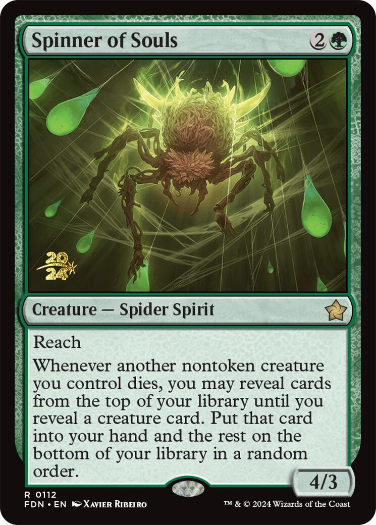 Spinner of Souls [Foundations Prerelease Promos] | D20 Games