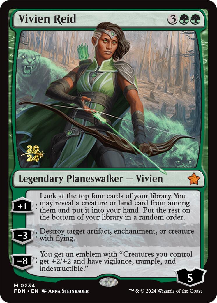 Vivien Reid [Foundations Prerelease Promos] | D20 Games